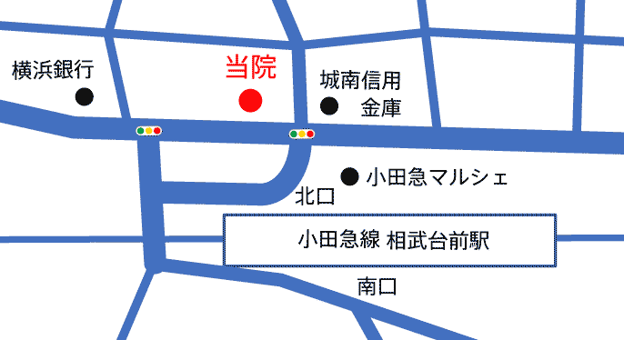 クリニック周辺地図